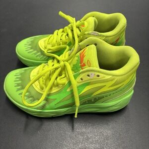 Puma LaMelo Ball‎ MB.02 Nickelodeon Slime GS 4y Kids Shoes 377610-01 Basketball